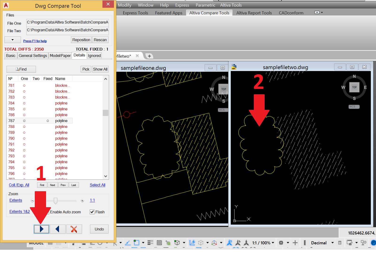 Resolve differences in dwgMerge for AutoCAD.